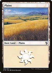 Plains (294) - Commander 2018 - Magic: The Gathering card