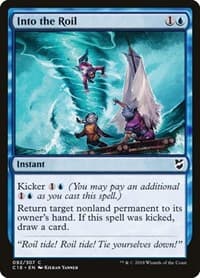 Into the Roil - Commander 2018 - Magic: The Gathering card