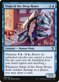Ninja of the Deep Hours - Commander 2018 - Magic: The Gathering card