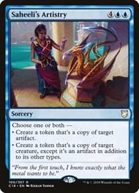Saheeli's Artistry - Commander 2018 - Magic: The Gathering card