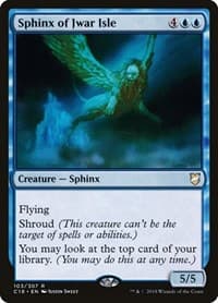 Sphinx of Jwar Isle - Commander 2018 - Magic: The Gathering card