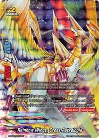 Rainbow Wings, Cross Astrologia (RR Foil) - S-SD02: Triangulum Galaxy - Future Card BuddyFight card