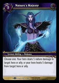 Nature's Majesty - Dark Portal - WoW card