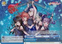 Zeit (SR) - BanG Dream! Girls Band Party! - Weiss Schwarz card
