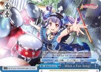 What a Fun Song! - BanG Dream! Girls Band Party! - Weiss Schwarz card