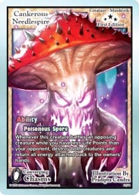 Cankerous Needlespire - Converging Chasms - Exodus TCG card
