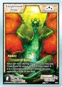 Tanglewood Snag - Converging Chasms - Exodus TCG card