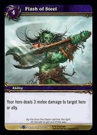 Flash of Steel - Dark Portal - WoW card