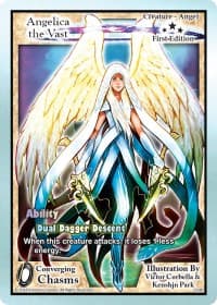Angelica the Vast - Converging Chasms - Exodus TCG card