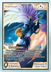 Starbringer - Converging Chasms - Exodus TCG card