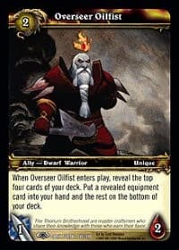 Overseer Oilfist - Dark Portal - WoW card