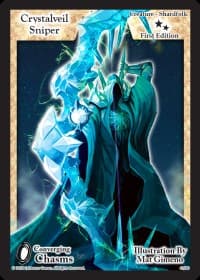 Crystalveil Sniper - Converging Chasms - Exodus TCG card