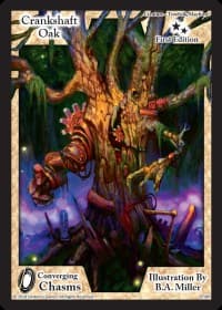 Crankshaft Oak - Converging Chasms - Exodus TCG card