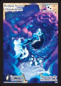 Roiling Storm Thunderhymn - Converging Chasms - Exodus TCG card