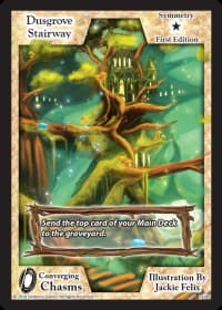 Dusgrove Stairway - Converging Chasms - Exodus TCG card