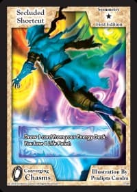 Secluded Shortcut - Converging Chasms - Exodus TCG card