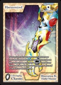 Harmonized - Converging Chasms - Exodus TCG card