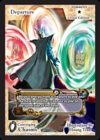 Departure - Converging Chasms - Exodus TCG card