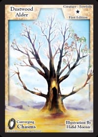 Dustwood Alder - Converging Chasms - Exodus TCG card