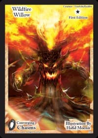 Wildfire Willow - Converging Chasms - Exodus TCG card