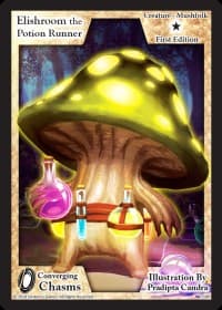 Elishroom the Potion Runner - Converging Chasms - Exodus TCG card