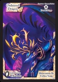 Ordained Dragon - Converging Chasms - Exodus TCG card