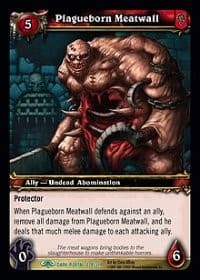 Plagueborn Meatwall - Dark Portal - WoW card