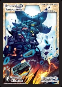 Hyperexhaust Automaton - Converging Chasms - Exodus TCG card