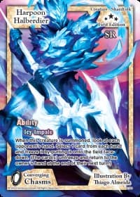 Harpoon Halberdier - Converging Chasms - Exodus TCG card