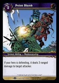 Point Blank - Dark Portal - WoW card