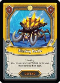Blinding Beetle (Claimed) - Kindred - Lightseekers TCG card