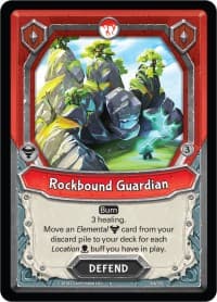 Rockbound Guardian (Claimed) - Kindred - Lightseekers TCG card