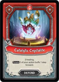 Catalytic Crystalite (Claimed) - Kindred - Lightseekers TCG card