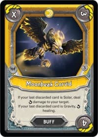 Moonbeak Corvid (Claimed) - Kindred - Lightseekers TCG card