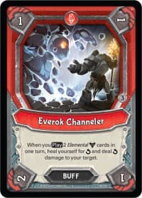 Everok Channeler (Claimed) - Kindred - Lightseekers TCG card