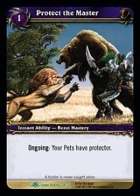 Protect the Master - Dark Portal - WoW card