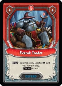 Everok Trader (Claimed) - Kindred - Lightseekers TCG card