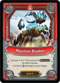 Mountain Breaker (Claimed) - Kindred - Lightseekers TCG card