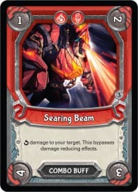 Searing Beam (Claimed) - Kindred - Lightseekers TCG card