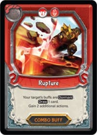 Rupture (Unclaimed) - Kindred - Lightseekers TCG card