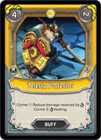 Telesta Protector (Claimed) - Kindred - Lightseekers TCG card