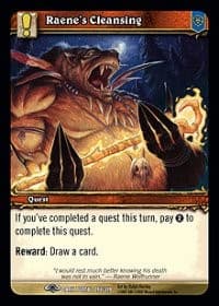 Raene's Cleansing - Dark Portal - WoW card