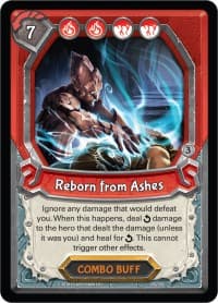 Reborn from Ashes (Unclaimed) - Kindred - Lightseekers TCG card