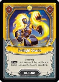 Twilight Oracle (Claimed) - Kindred - Lightseekers TCG card
