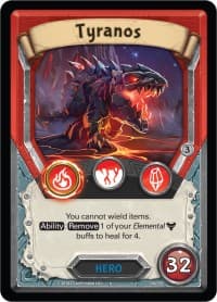 Tyranos (Unclaimed) - Kindred - Lightseekers TCG card