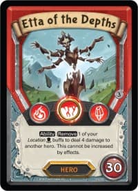 Etta of the Depths (Claimed) - Kindred - Lightseekers TCG card