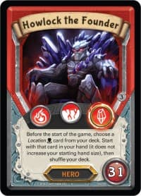Howlock the Founder (Claimed) - Kindred - Lightseekers TCG card