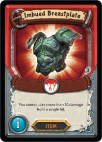 Imbued Breastplate (Claimed) - Kindred - Lightseekers TCG card