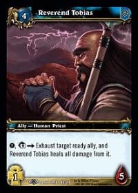 Reverend Tobias - Dark Portal - WoW card