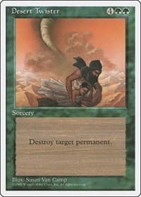 Desert Twister - Fourth Edition - Magic: The Gathering card